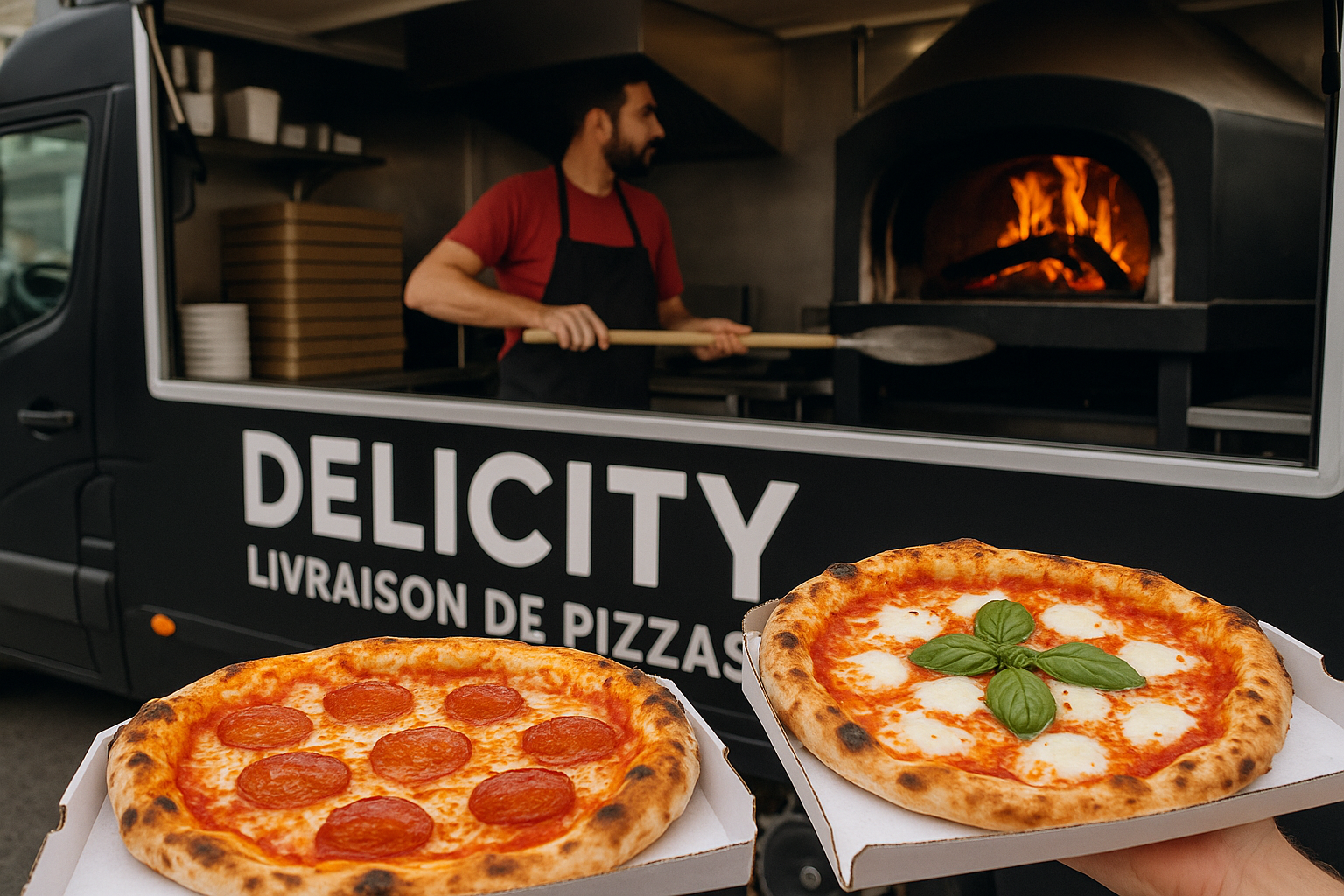 🍕 Livraison disponible avec Delicity ! 🚴‍♂️